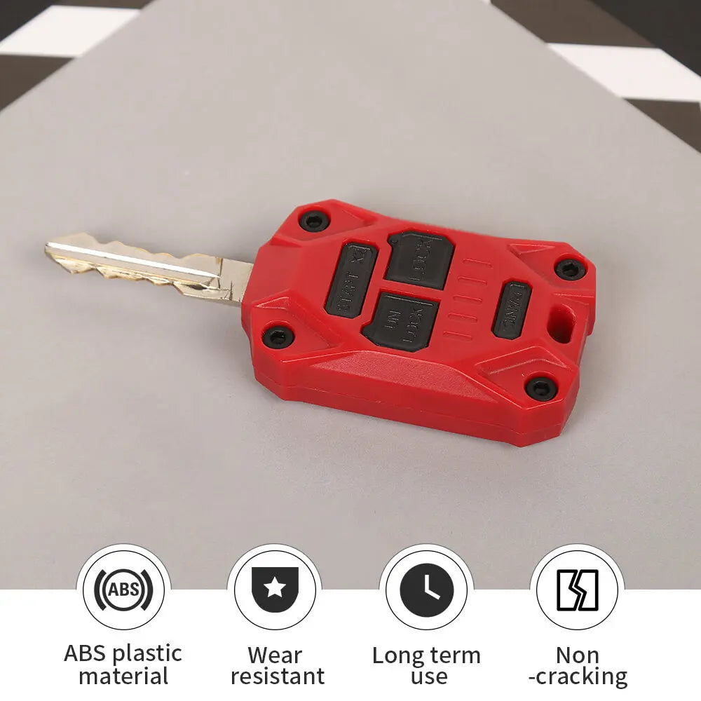 For Jeep Wrangler 2007-2018 JK/2011-2016 Compass/Patriot Car Key Fob Shell Case