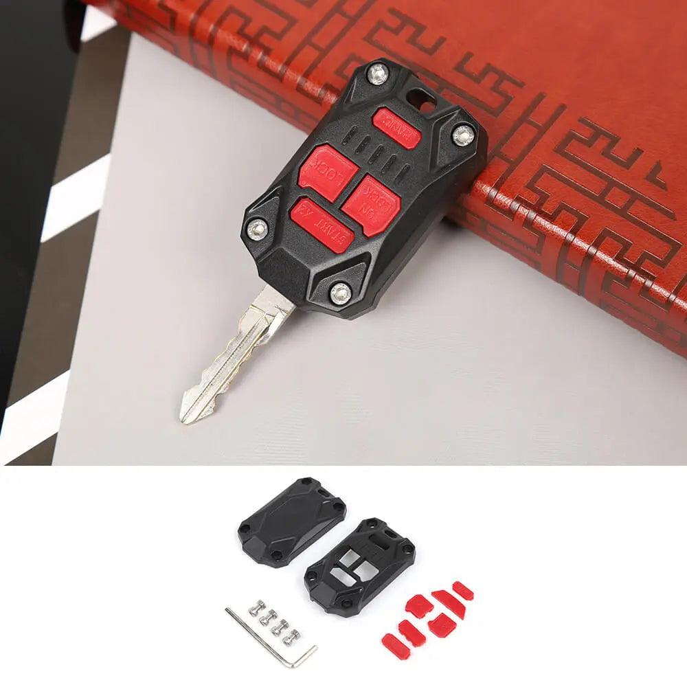 For Jeep Wrangler 2007-2018 JK/2011-2016 Compass/Patriot Car Key Fob Shell Case