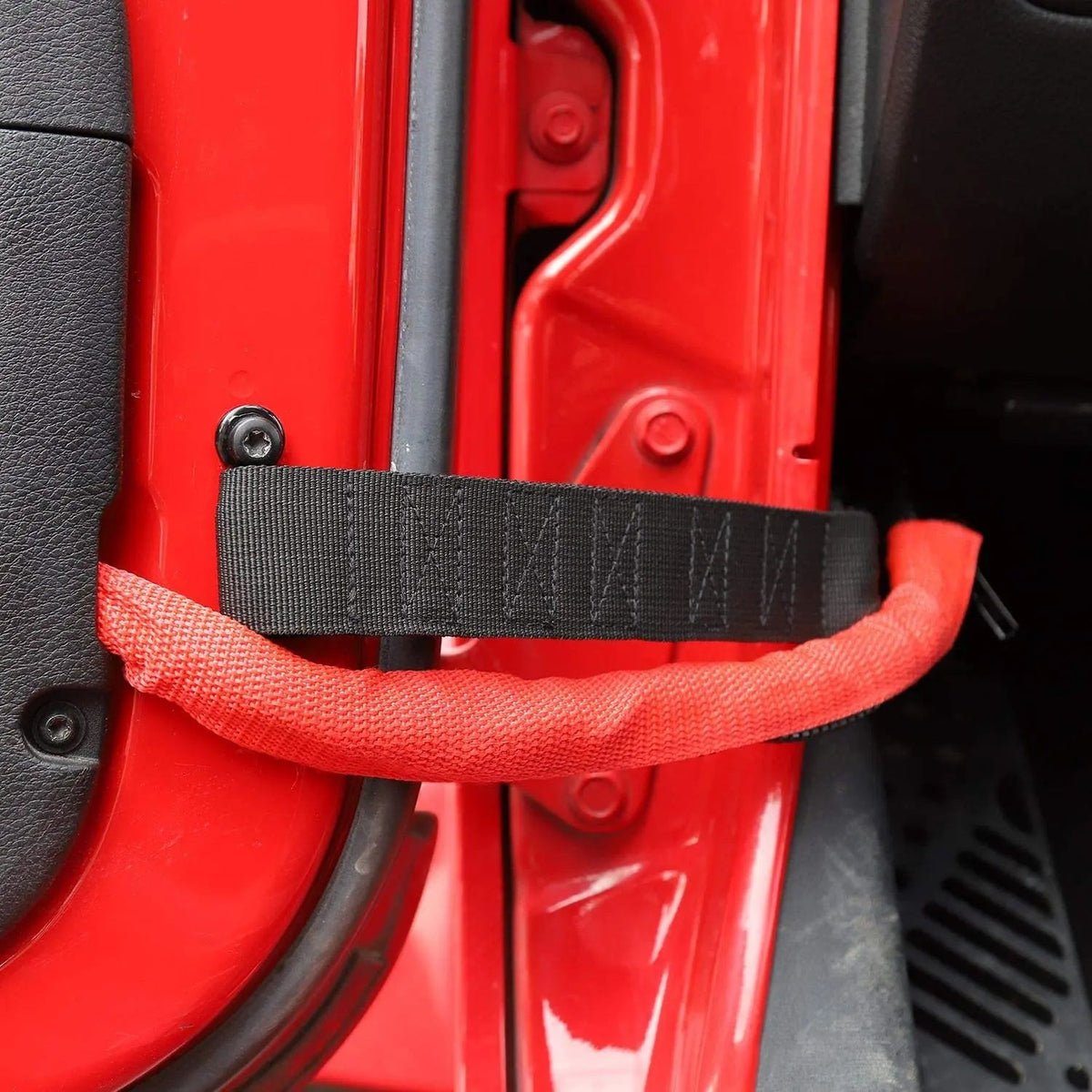 For Jeep Wrangler CJ YJ TJ JK Front & Rear Heavy Duty Door Limiting Check Strap 2PCS