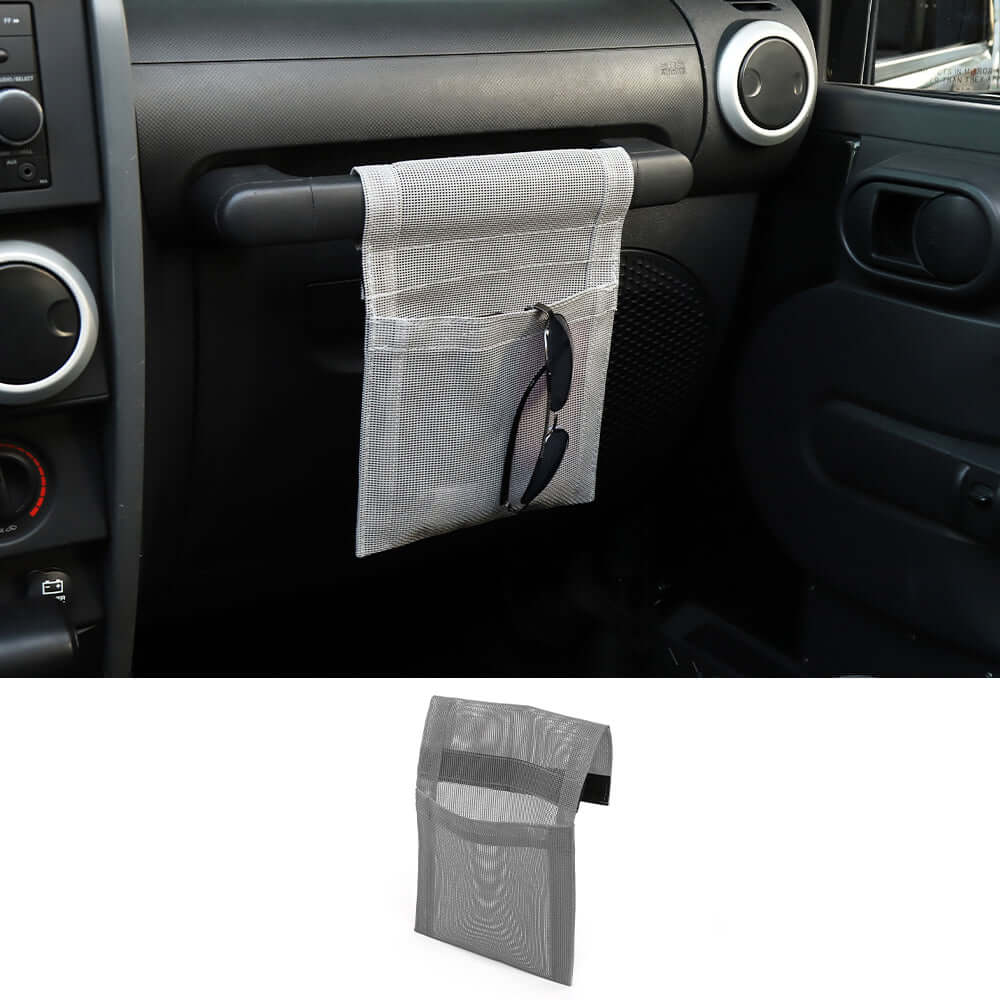 For Jeep Wrangler CJ YJ TJ JK JKU JL Co-Pilot Grab Bar Handle Hanging Storage Bags