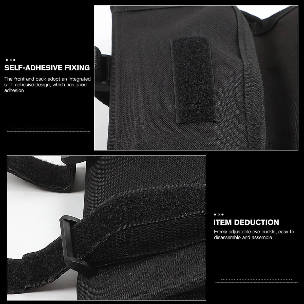 For Jeep Wrangler CJ YJ TJ JK JKU JL JLU & Gladiator JT Roll Bar Sunglasses Holder Storage Bag