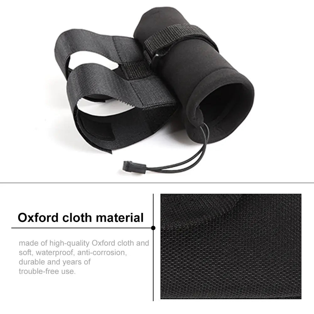 For Jeep Wrangler CJ YJ TJ JK JL JT Bandage Roll Bar Fire Extinguisher Holder Small