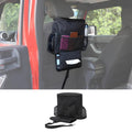 For Jeep Wrangler CJ YJ TJ JK JL JT Car Back Seat Multi-Pocket Travel Cooler Storage Bag Box Hanger Organizer Holder