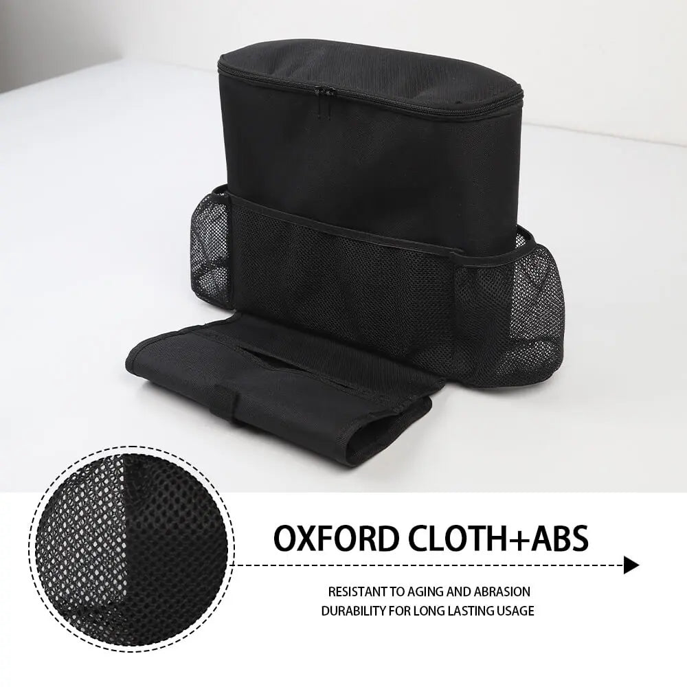 For Jeep Wrangler CJ YJ TJ JK JL JT Car Back Seat Multi-Pocket Travel Cooler Storage Bag Box Hanger Organizer Holder