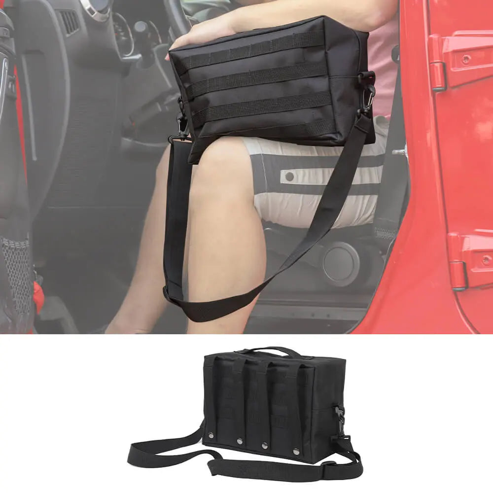For Jeep Wrangler CJ YJ TJ JK JL JT Multifunction Storage Bags Organizers Under Seat