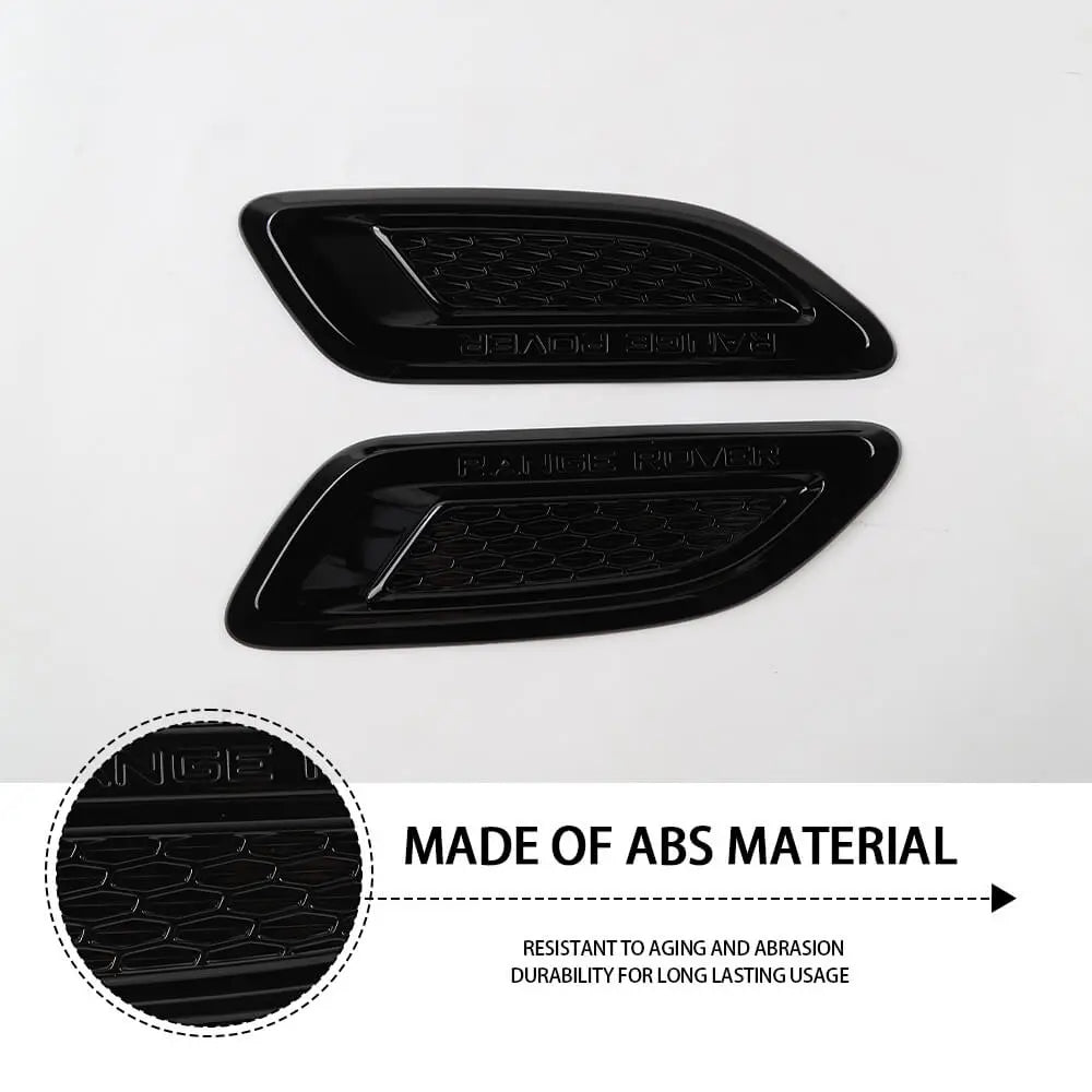 For Jeep Wrangler CJ YJ TJ JK JL JT /Patriot Hood Air Flow Intake Vent Scoop Bonnet Vent Cover Trim