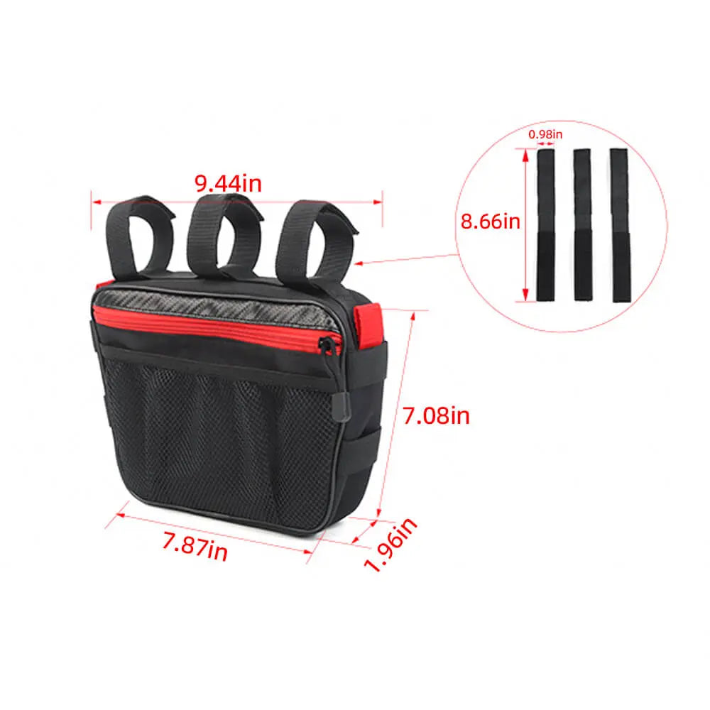 For Jeep Wrangler CJ YJ TJ JK JL JT/Renegade Car Co-Pilot Grab Bar Handle Storage Bag