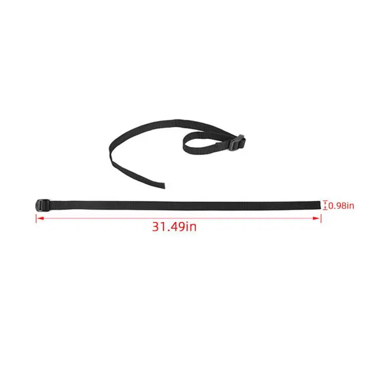 For Jeep Wrangler CJ YJ TJ JK JL JT Soft Top Rear Window Roll-Up Snap Straps