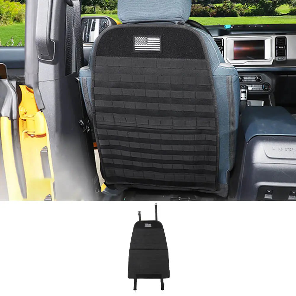 For Jeep Wrangler CJ YJ TJ JK JL JT & Patriot Unlimited Seat Back Cover Organizer Tactical Pouch Storage