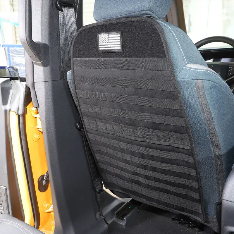 For Jeep Wrangler CJ YJ TJ JK JL JT & Patriot Unlimited Seat Back Cover Organizer Tactical Pouch Storage