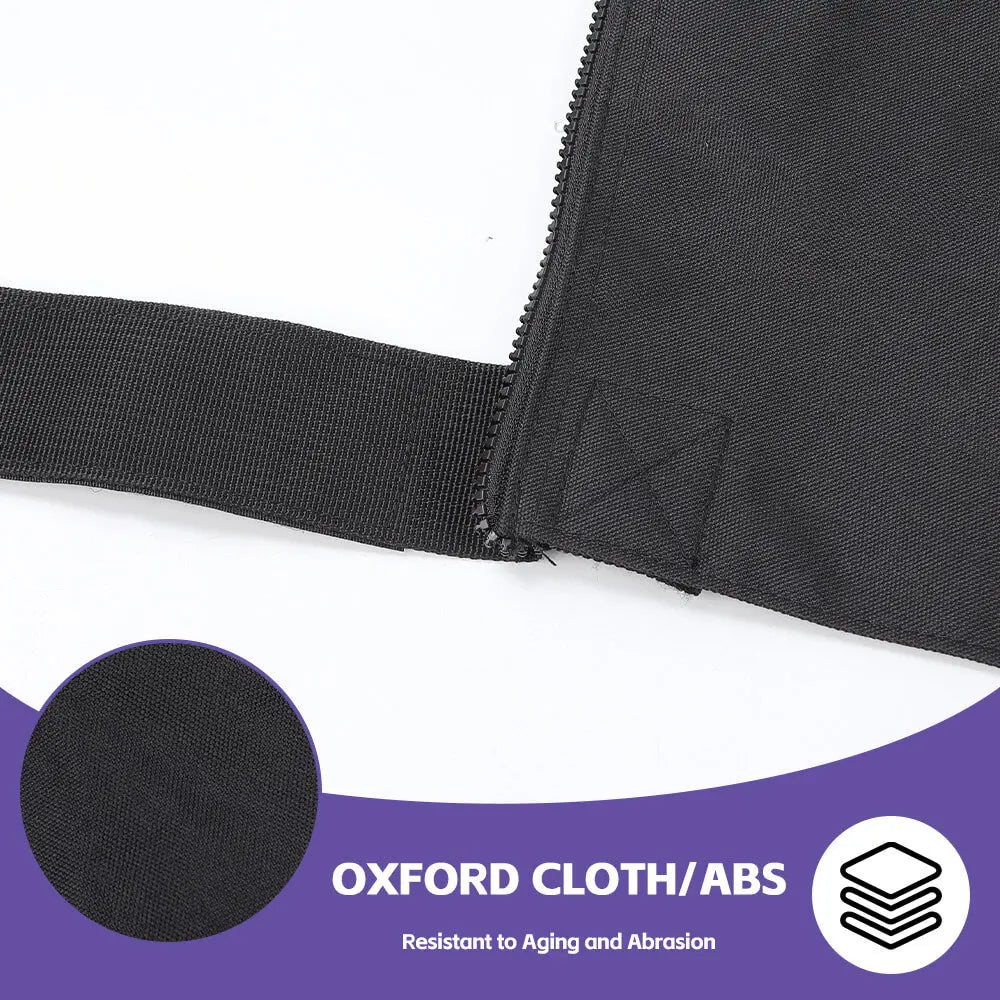 For Jeep Wrangler CJ YJ TJ JK JL JT & Unlimited 10PCS Multi-functional Front Seat Cushion Cover Storage Bag