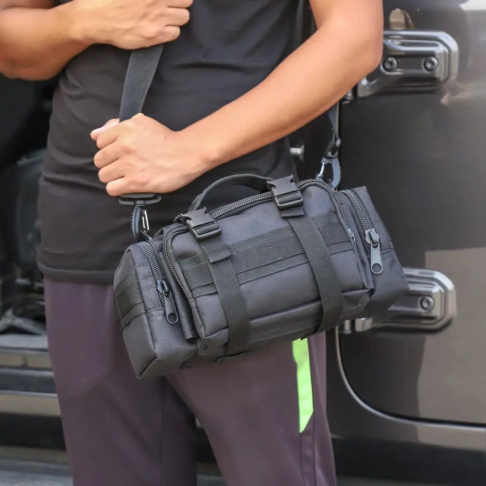 For Jeep Wrangler CJ YJ TJ JK JL JT & Unlimited Portable Multi-function Tool Storage Bags Handbag Backpack