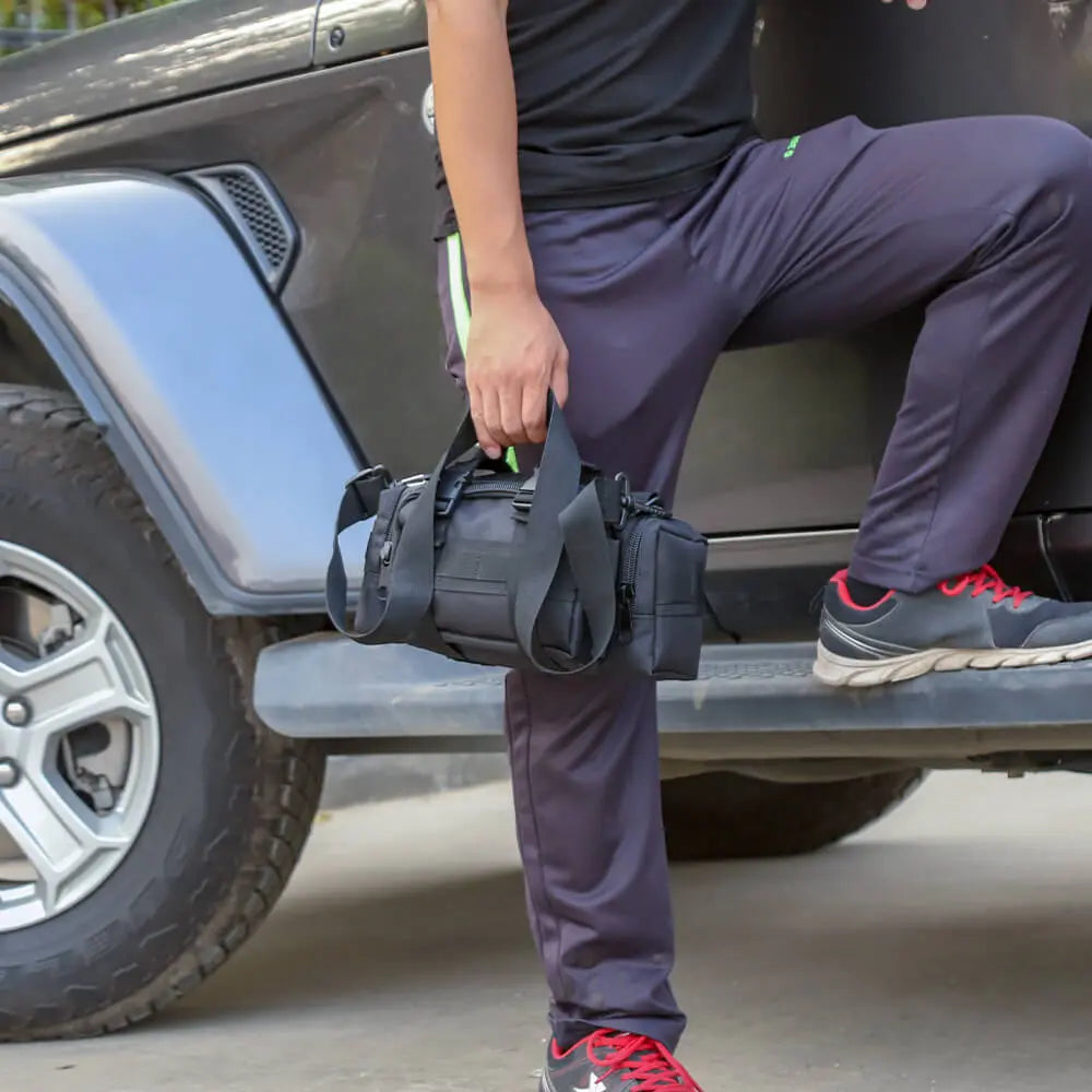 For Jeep Wrangler CJ YJ TJ JK JL JT & Unlimited Portable Multi-function Tool Storage Bags Handbag Backpack