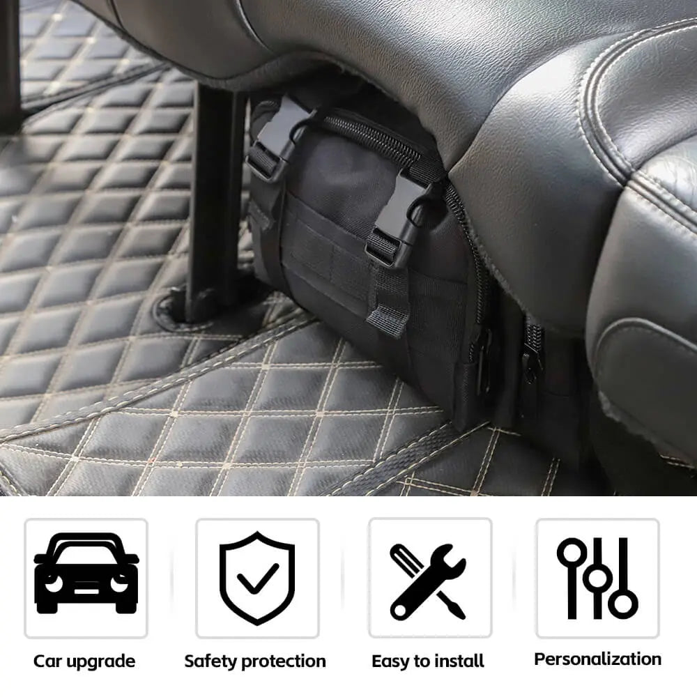 For Jeep Wrangler CJ YJ TJ JK JL JT & Unlimited Portable Multi-function Tool Storage Bags Handbag Backpack