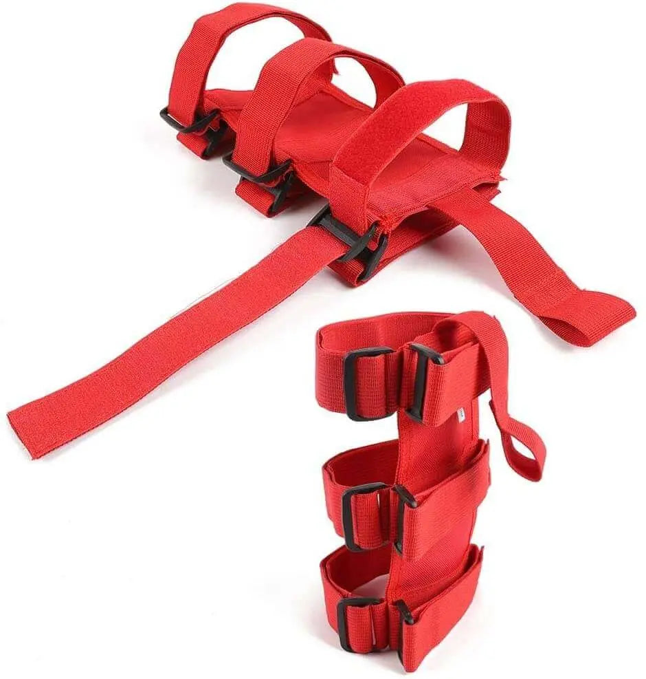 For Jeep Wrangler CJ YJ TJ LJ JK JL JT Roll Bar Fire Extinguisher Holder Adjustable Strap Mount