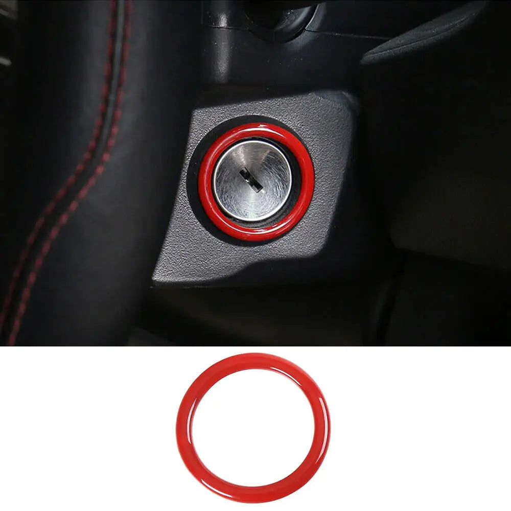 For Jeep Wrangler JK 07-18 /Compass 07-16/ Patriot 11-16 Ignition Switch Ring Cover Trim