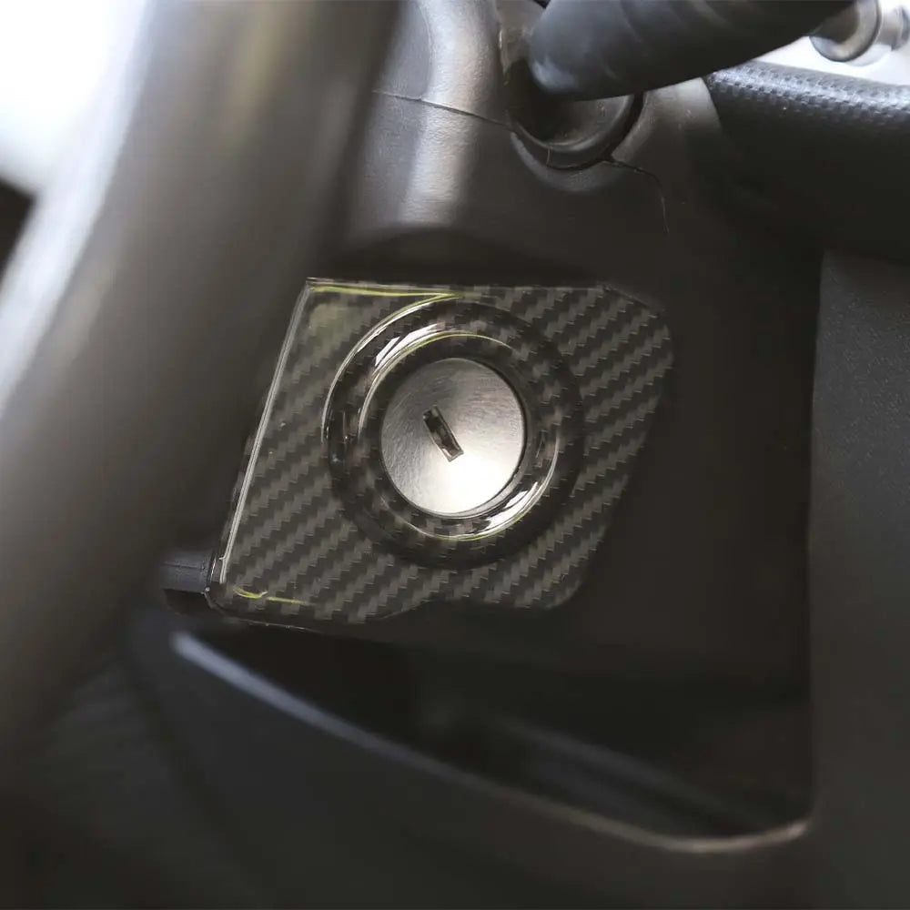 For Jeep Wrangler JK 2007-18/ Compass 07-16/ Patriot 11-16 Engine Start Stop Ignition Keyhole Trim Cover