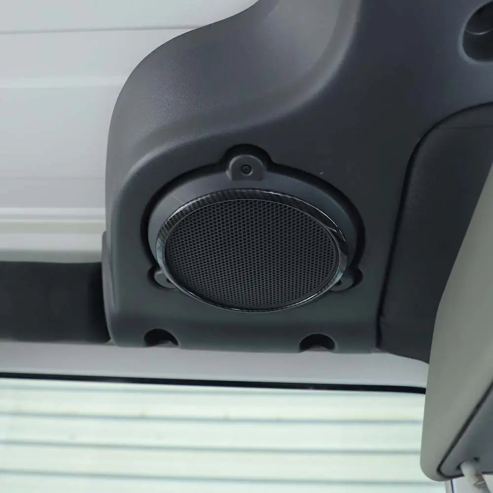 For Jeep Wrangler JK 2007-2014 Car Roof Sound Speaker Trim Ring Cover Bezel
