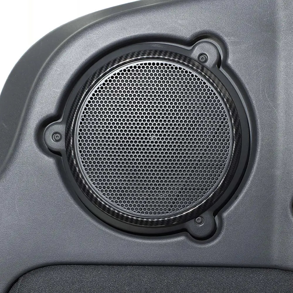 For Jeep Wrangler JK 2007-2014 Car Roof Sound Speaker Trim Ring Cover Bezel