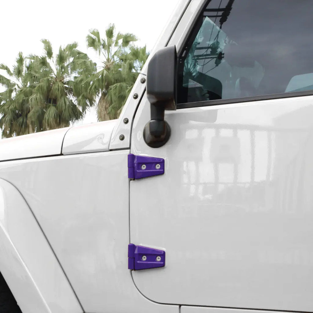 For 2007-2018 Jeep Wrangler JK 4-Dr 12 PCS Door/Hood/Tailgate Hinge Cover Trim Kit