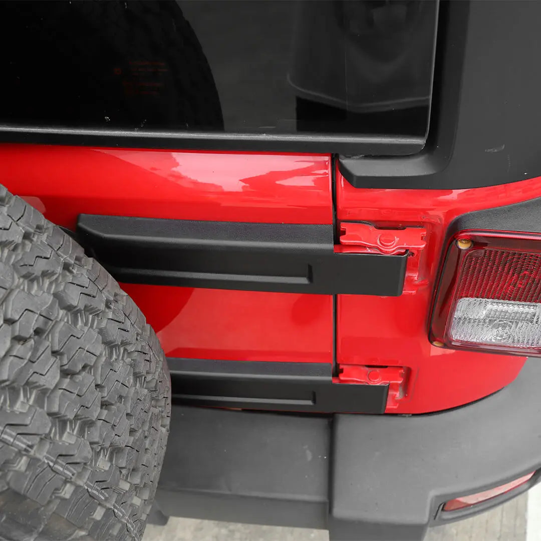 For Jeep Wrangler JK 2007-2018 Exterior Rear Tailgate Hinge Cover Trim Original Vehicle Accessories