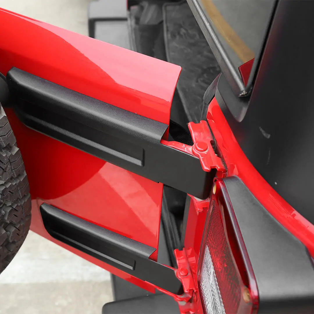 For Jeep Wrangler JK 2007-2018 Exterior Rear Tailgate Hinge Cover Trim Original Vehicle Accessories