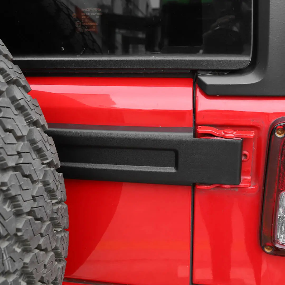 For Jeep Wrangler JK 2007-2018 Exterior Rear Tailgate Hinge Cover Trim Original Vehicle Accessories
