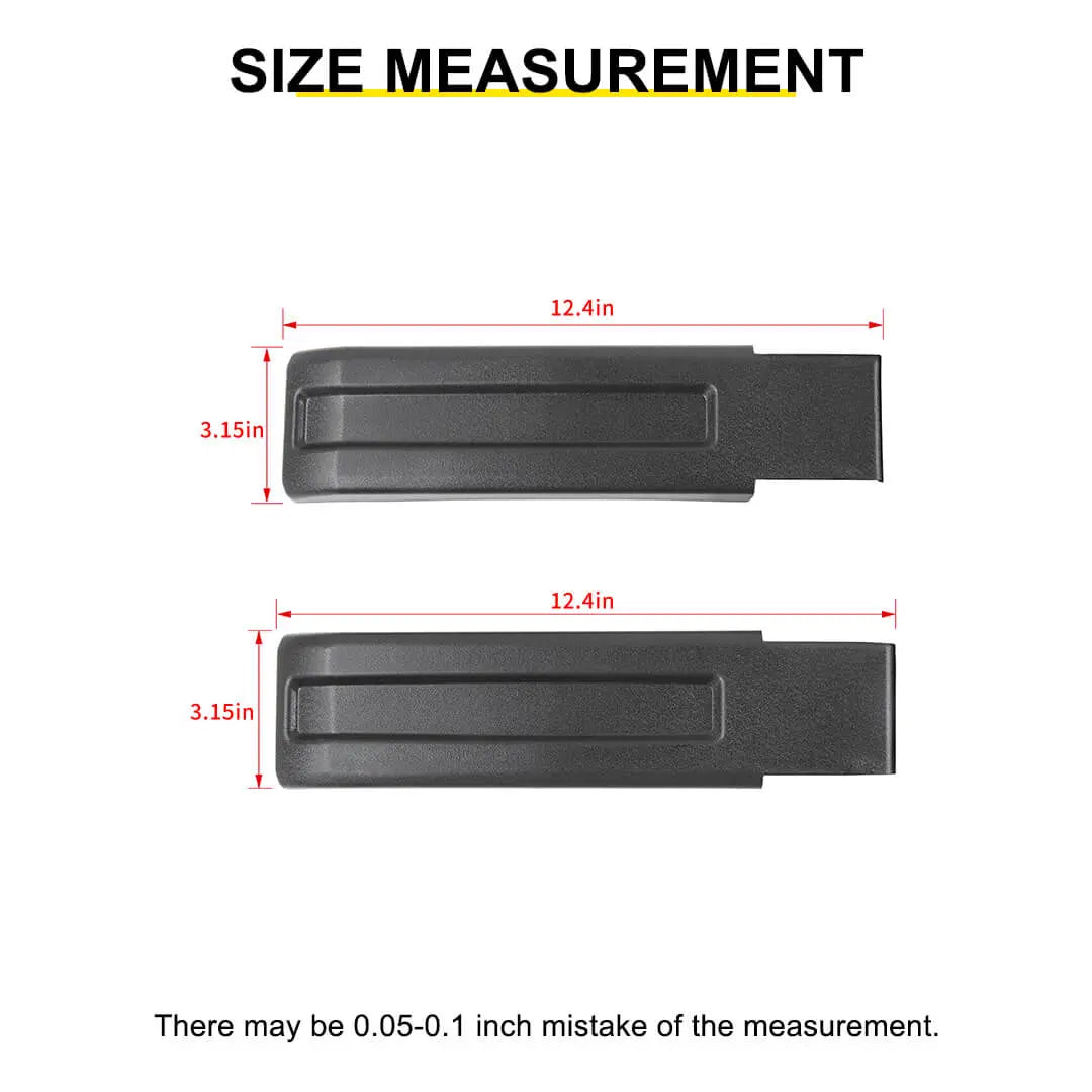 For Jeep Wrangler JK 2007-2018 Exterior Rear Tailgate Hinge Cover Trim Original Vehicle Accessories