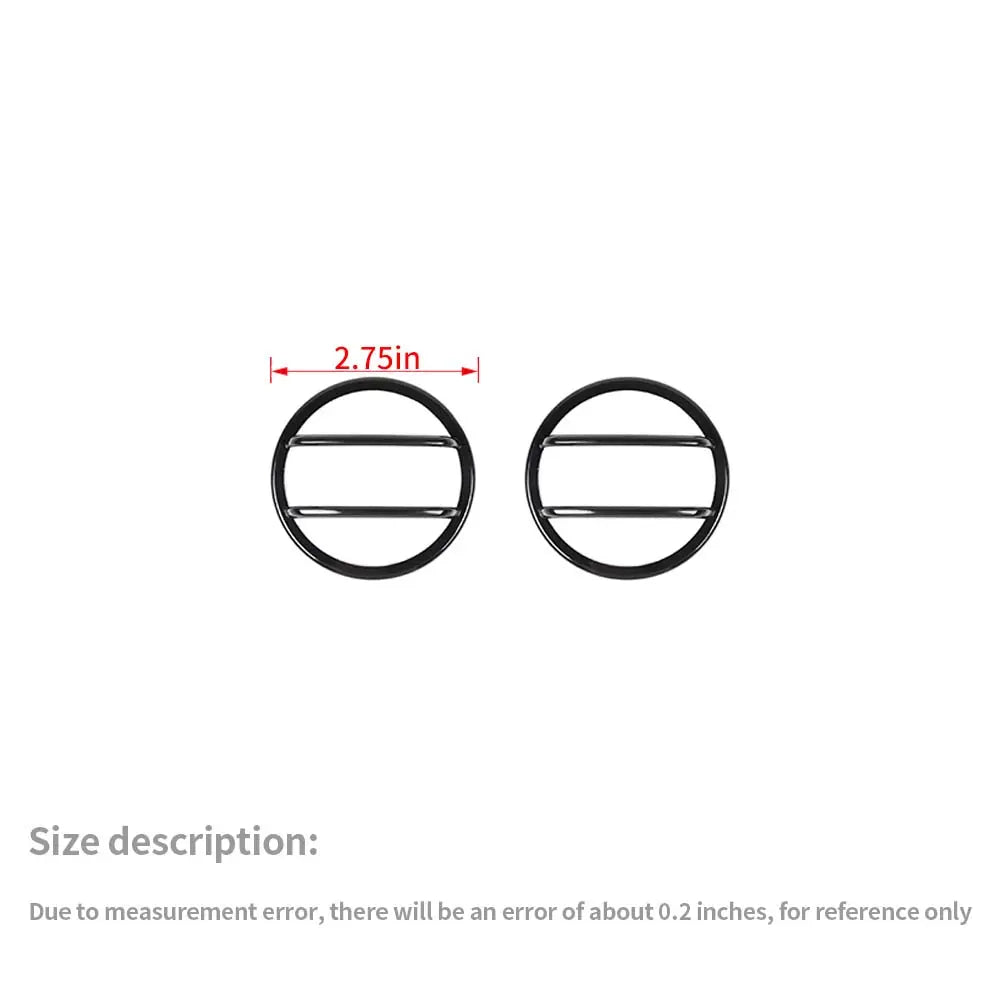 For Jeep Wrangler JK 2007-2018 Wheel Eyebrow Light Lamp Trim Guards