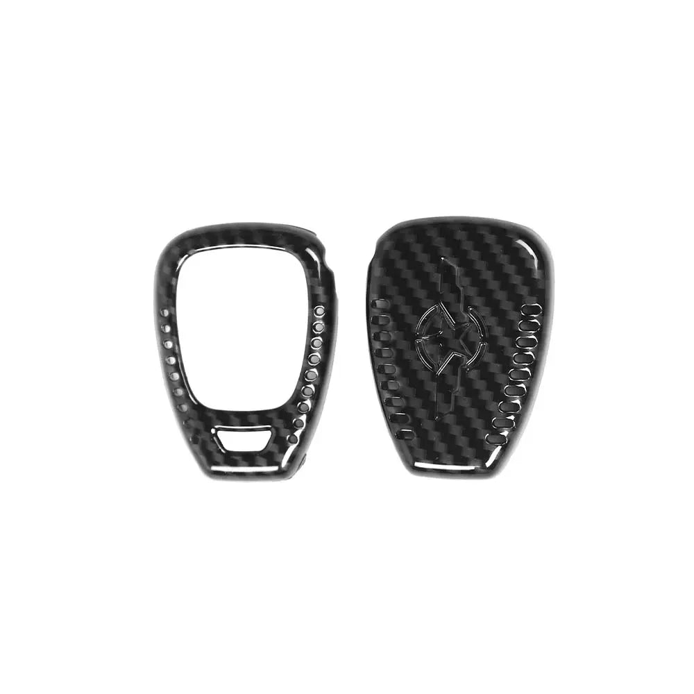 For Jeep Wrangler JK JKU 2007-18 / Compass 2008-16 / Patriot 2011-16 Car Key Fob Cover Case