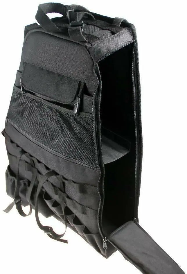 For Jeep Wrangler JK JKU 4 Doors Trunk Roll Bar Storage Bag Cage Multi-Pockets