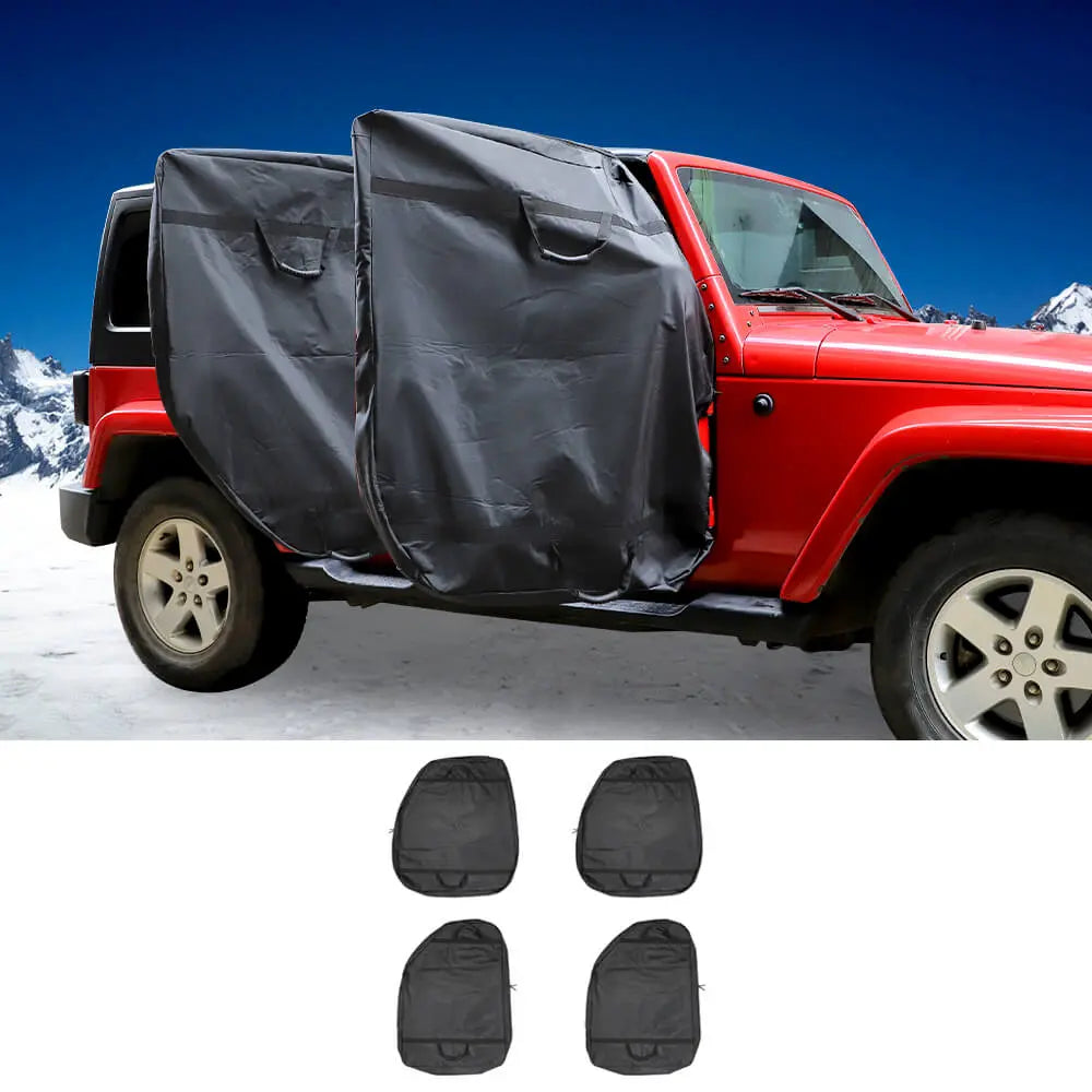For Jeep Wrangler JK JKU JL JLU & Gladiator JT Door Storage Bag