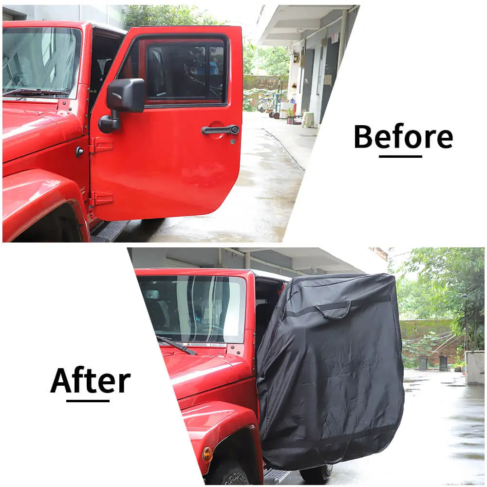 For Jeep Wrangler JK JKU JL JLU & Gladiator JT Door Storage Bag
