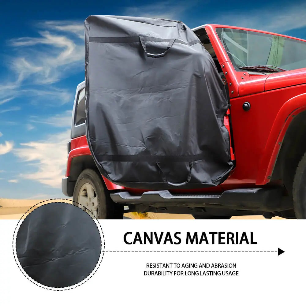 For Jeep Wrangler JK JKU JL JLU & Gladiator JT Door Storage Bag