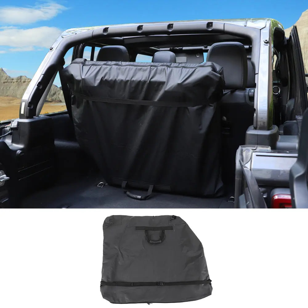 For Jeep Wrangler JK JKU JL JLU,Gladiator JT Freedom Top Panels Storage Bag with Handle