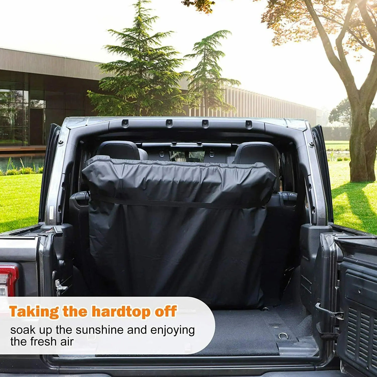 For Jeep Wrangler JK JKU JL JLU,Gladiator JT Freedom Top Panels Storage Bag with Handle