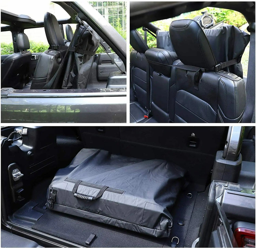 For Jeep Wrangler JK JKU JL JLU,Gladiator JT Freedom Top Panels Storage Bag with Handle
