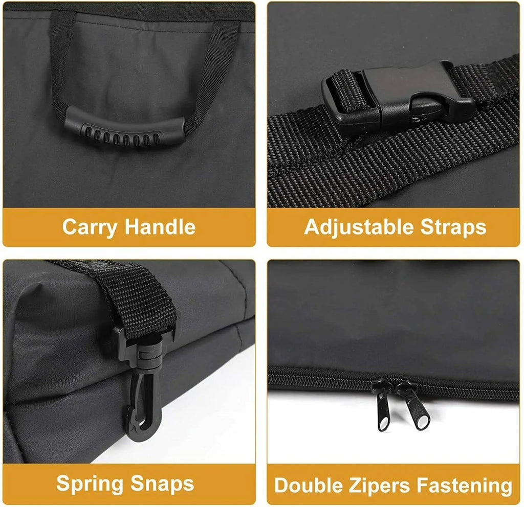 For Jeep Wrangler JK JKU JL JLU,Gladiator JT Freedom Top Panels Storage Bag with Handle
