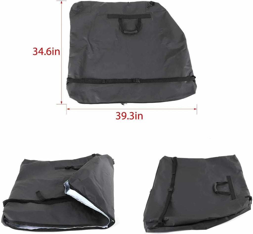 For Jeep Wrangler JK JKU JL JLU,Gladiator JT Freedom Top Panels Storage Bag with Handle