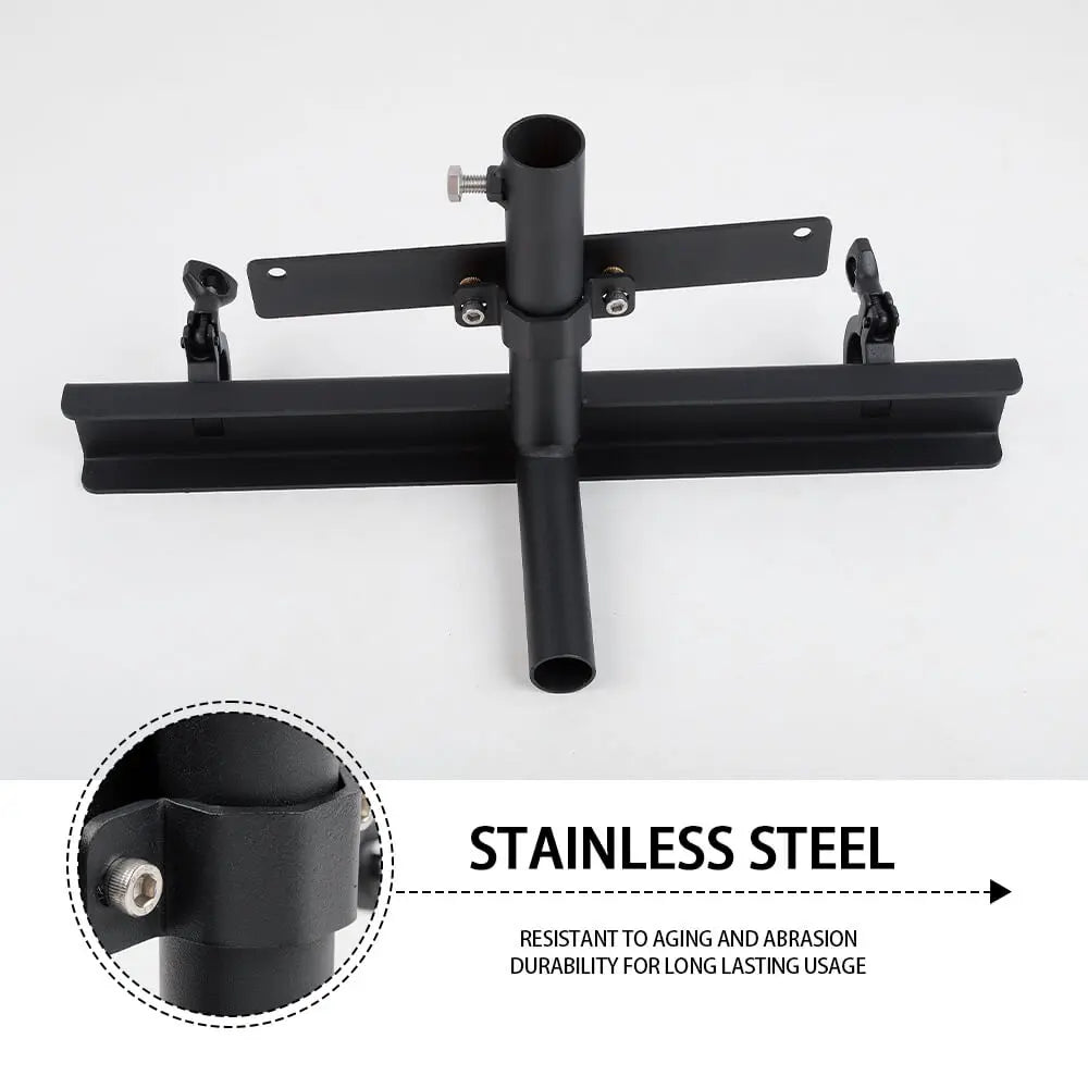 For Jeep Wrangler JK JKU Multi-function Spare Tire Flag Pole License Plate holder Mount