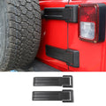 For Jeep Wrangler JK JKU Tailgate Hinge Cover Spare Tire Rear Original Style Door Hinge Liftgate Trim