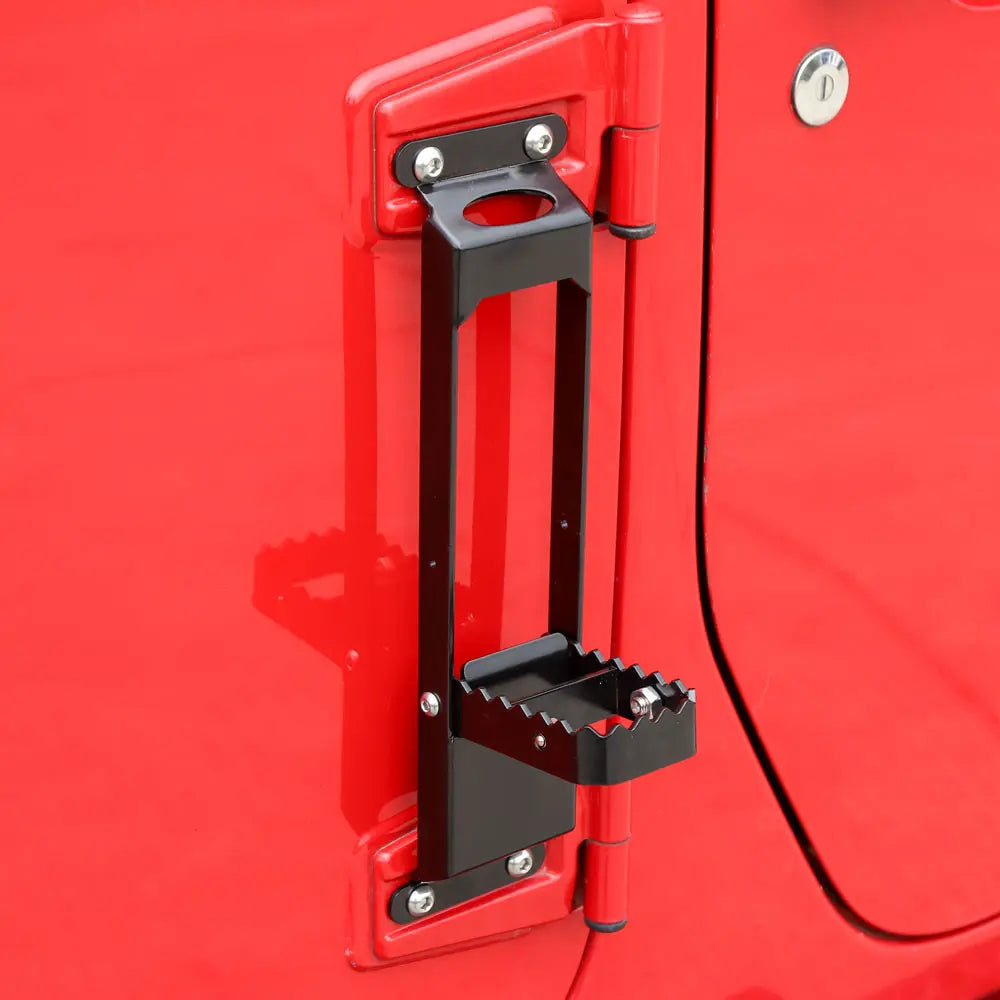 For Jeep Wrangler JK JKU Wrangler JL JLU & Gladiators JT Door Hinge Step Foot Peg Pedal Foldable