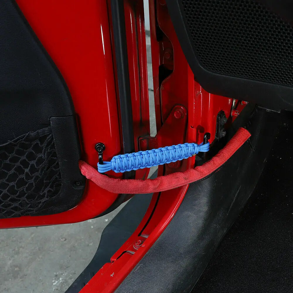 For Jeep Wrangler JK JKU YJ TJ CJ Door Limiting Straps Swing Door Check Stopper