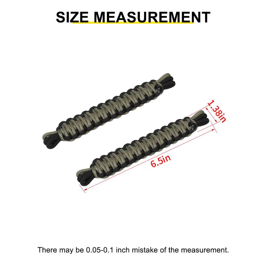 For Jeep Wrangler JK JKU YJ TJ CJ Door Limiting Straps Swing Door Check Stopper（2 pcs）
