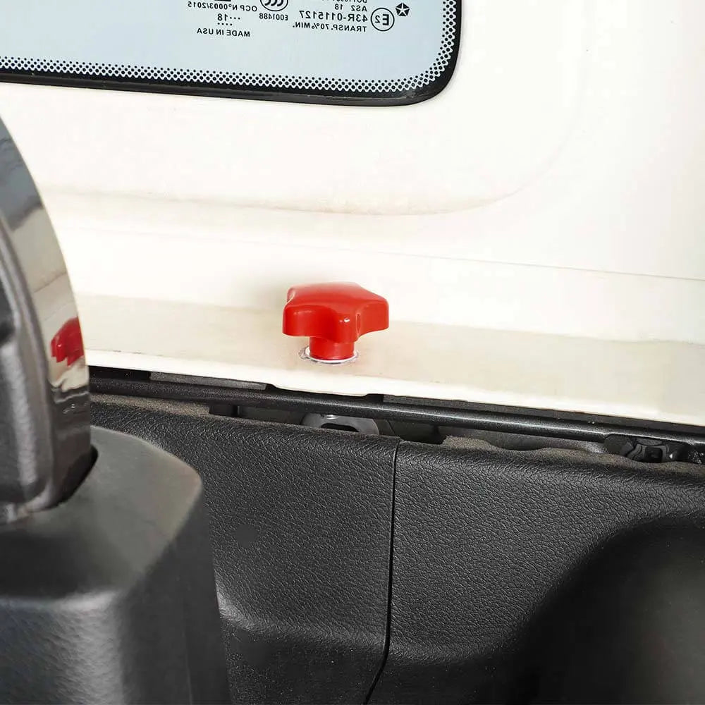 For Jeep Wrangler JK JL 4-Door 6x Hardtop Quick Removal Bolts Thumb Screws