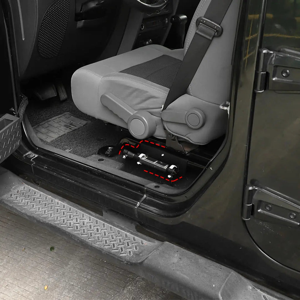 For Jeep Wrangler JK JL Interior Multifunctional Flashlight Safety Hammer Bracket Accessories