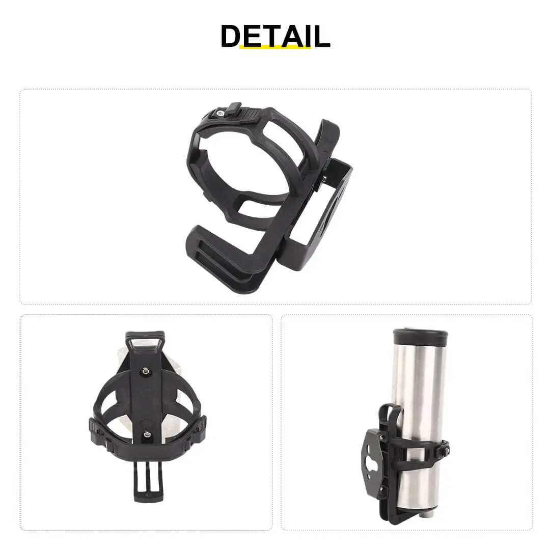 For Jeep Wrangler JK JL Interior Rear Cargo Trunk Fire Extinguisher Cup Holder Stand Support