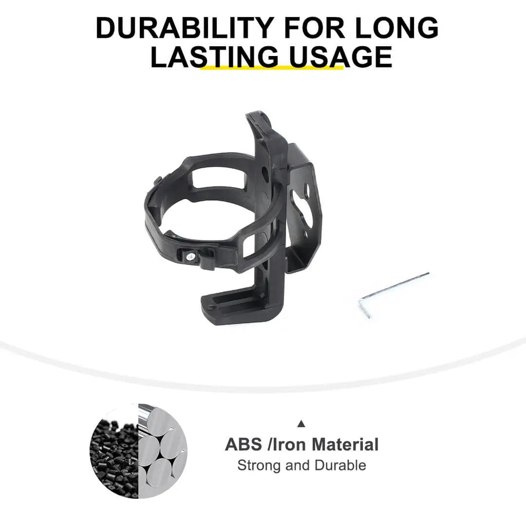 For Jeep Wrangler JK JL Interior Rear Cargo Trunk Fire Extinguisher Cup Holder Stand Support