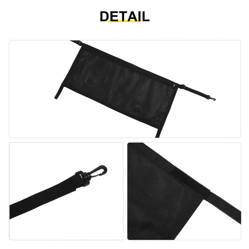 For Jeep Wrangler JK JL Interior Rear Trunk Cargo Shielded Isolation Net Cover