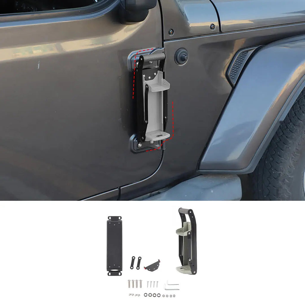 For Jeep Wrangler JK/JL/JT Beer Tin Can Crusher Car Hood Recycling Tool Bottle Opener